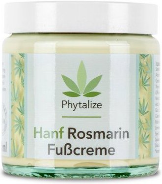 Phytalize Hanf Rosmarin Fußcreme – Belebende Pflege für müde Füße (100 ml)