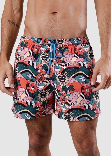 Brava Fabrics Badehose - Artisan Swimsuit Passion - aus recyceltem Polyester