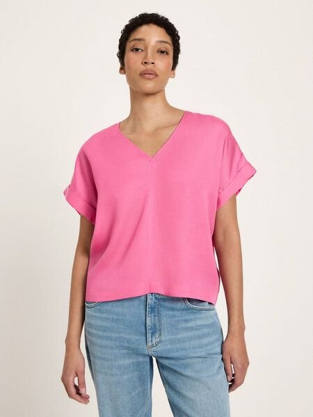 LANIUS Blusenshirt aus Tencel Lyocell