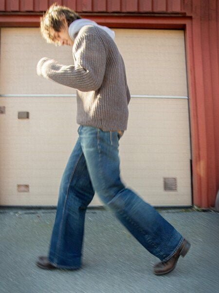 Nudie Jeans Strickpullover - August Chunky Crewneck