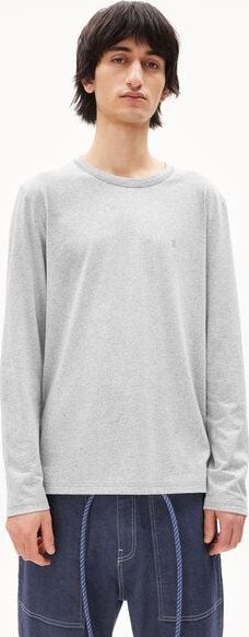 ARMEDANGELS JAARLO ICONIC - Herren Longsleeve Slim Fit aus TENCEL Lyocell Mix
