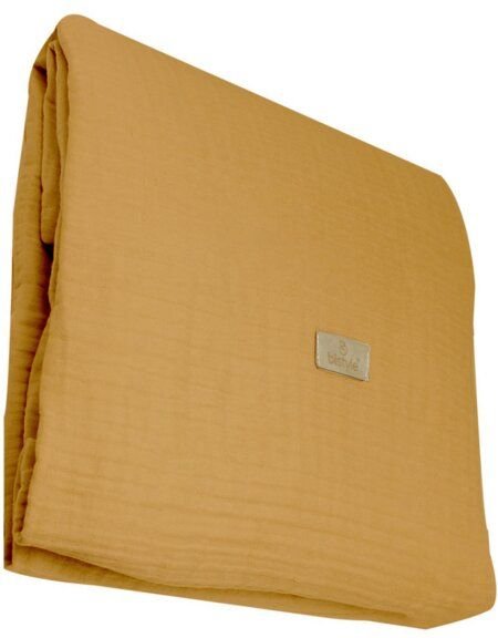 bistyle Babydecke Musselin-Decke 4 lagig 120x120, Weiche & Atmungsaktive Decke für Babys