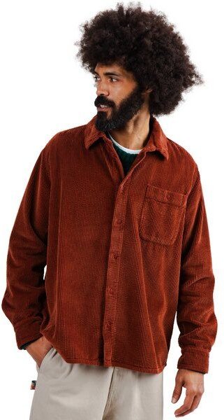 Brava Fabrics Langarm-Hemd Corduroy