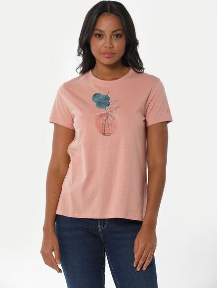 ORGANICATION T-Shirt aus Bio-Baumwolle mit Print