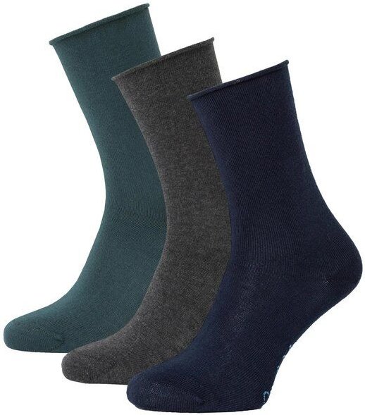 Opi & Max 3er Set Roll Top Biobaumwollsocken