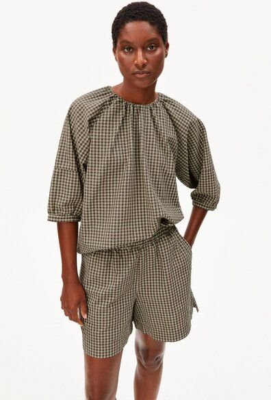 ARMEDANGELS VICHY SEERSUCKER Damen 100% Bio-Baumwolle