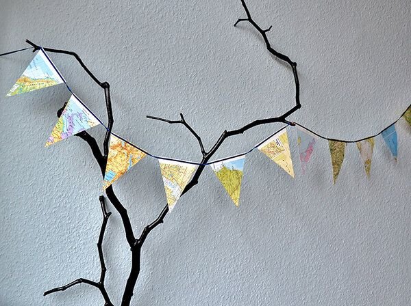 renna deluxe Wimpelkette Reiselust