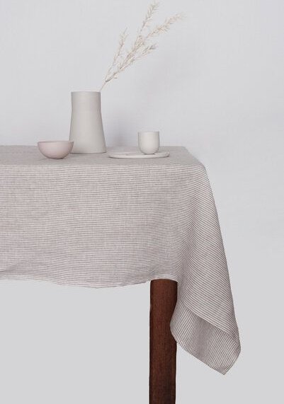 gust. Leinentischdecke – Linen Tablecloth - 100% Bio-Leinen