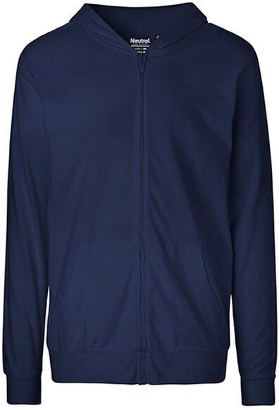 Neutral® Unisex Jersey (T-Shirt Stoff) College Hoodie Hoody Kapuzenpullover Sweatjacke