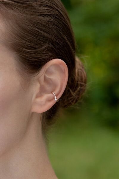 Nella & Sina Ohrring LOTTE | Silber, Rosegold, Gold