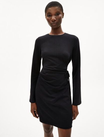 Thumbnail - ARMEDANGELS CEETAA Damen Jerseykleid aus Bio-Baumwoll Mix