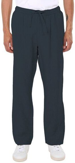 KnowledgeCotton Apparel Lange Hose FIG Loose aus Bio-Leinen