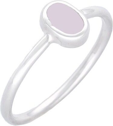 pakilia Silber Ring oval Fair-Trade und handmade