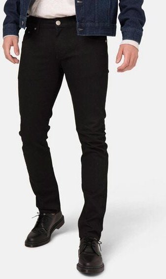 MUD Jeans Jeans Slim Fit - Lassen - dip dry black