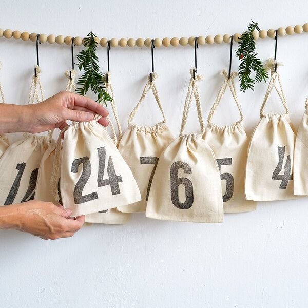 renna deluxe Adventskalender aus Bio-Baumwolle