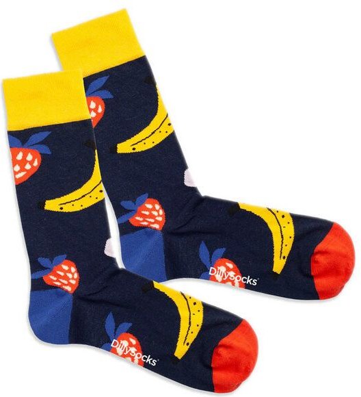 DillySocks Socken Fruit of the Boom aus Biobaumwoll-Mix