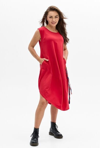 Sommerkleid Ankara – bequemer Ballon-Schnitt Kleid – luftig & verstellbar – fair in EU produziert – KOKOworld Print