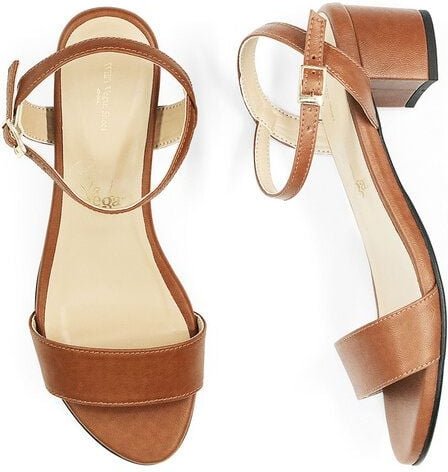 Will's Vegan Shop City-Sandalen Hellbraun Damen