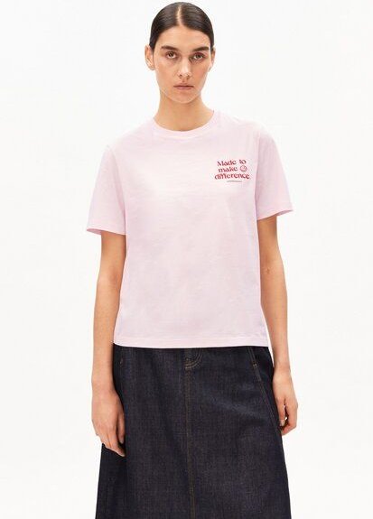 ARMEDANGELS LUALAA EMBRO Damen T-Shirt aus Bio-Baumwolle