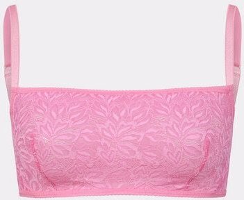 erlich textil Iconic Lace bügelloses Bandeau Bralette mit Spitze aus abbaubarem Polyamid, made in Europe