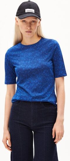 ARMEDANGELS DONAAJI MILLES FLEURS - Damen T-Shirt Slim Fit aus Bio-Baumwolle