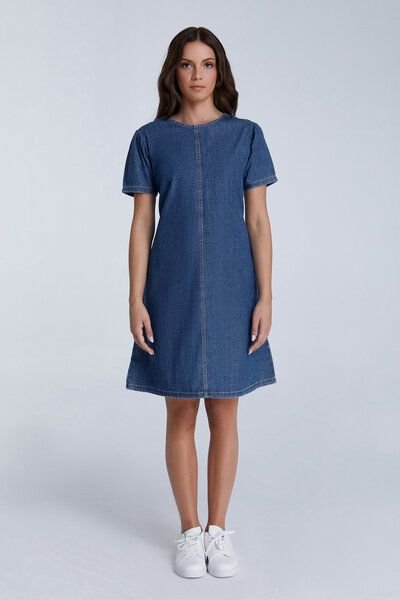 Evermind Jeanskleid - WA7022