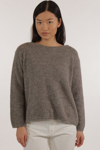 Les Racines Du Ciel Alpaka Pullover - Aurore Wide Sweater
