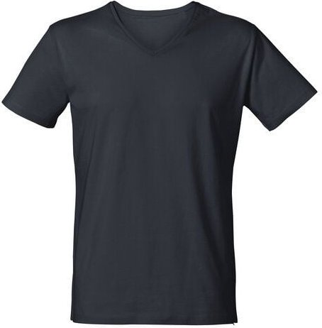 Human Family Bio Herren V-Neck T-Shirt "Chill - Against"