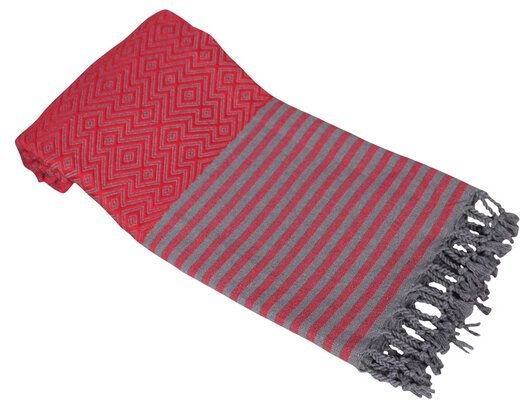 A&R Textile A&R Hamamtuch Saunatuch Strandtuch Badetuch "Kusadasi" Handtuch mehrfarbig 100 x 180 cm