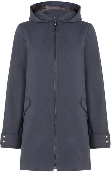 Will's Vegan Shop Veganer Wollmantel mit Kapuze