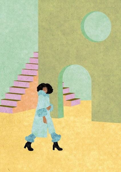 Photocircle Wandbild / Poster / Leinwand - Return To Pastel Dreams