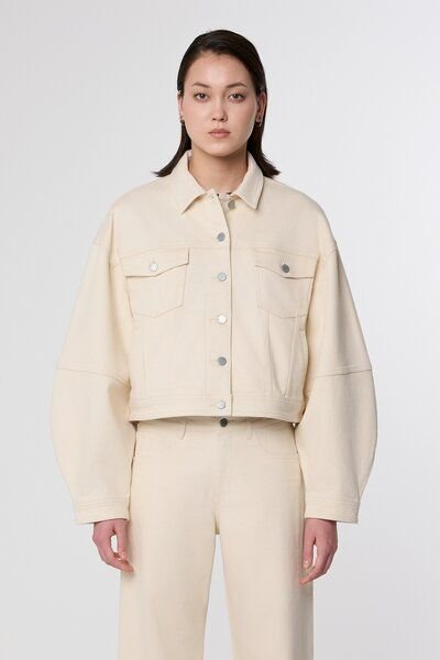 Damen Jacke ANNIK ICON Minimal Stretch DAWN Bio-Baumwolle