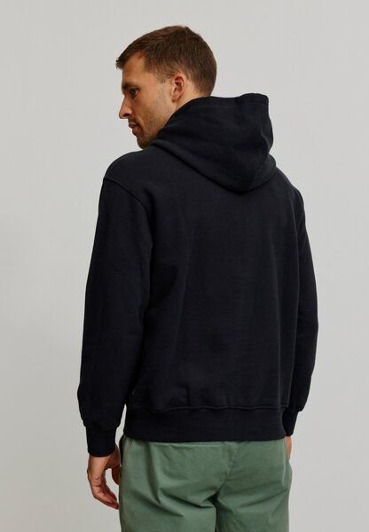 Herren Hoodie aus Bio-Baumwolle (recycled) Mix - OLIVE SUN SMILE - recolution