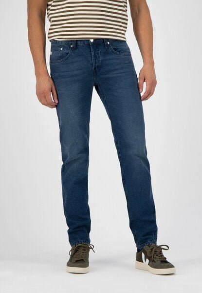 MUD Jeans Herren Jeans "Regular Dunn - True Indigo"