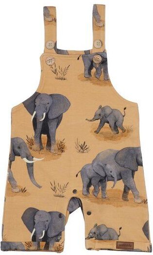 Baby Strampler aus Bio-Baumwolle Elephant Family weich & bequem von Walkiddy