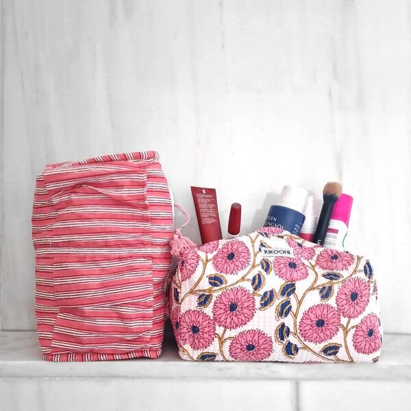 KIKOONI handgefertigte Kosmetiktasche "Shiki Mi"