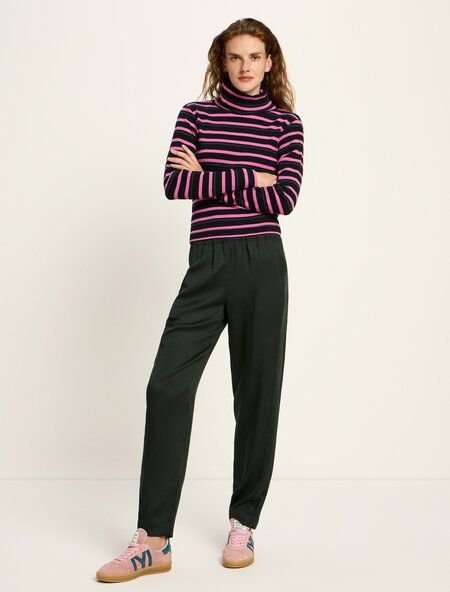 LANIUS Rollkragenshirt aus Bio-Baumwolle