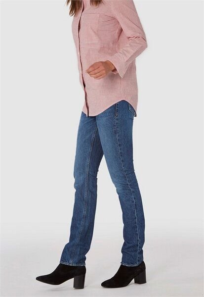 Kings Of Indigo Jeans Straight Fit - Kimberley - Mid Vintage Marble