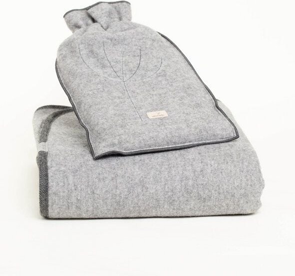 nahtur-design Lodendecke + Ökowärmflasche im Set