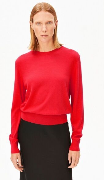 Thumbnail - ARMEDANGELS FINE KNIT Damen Pullover aus TENCEL Modal Mix