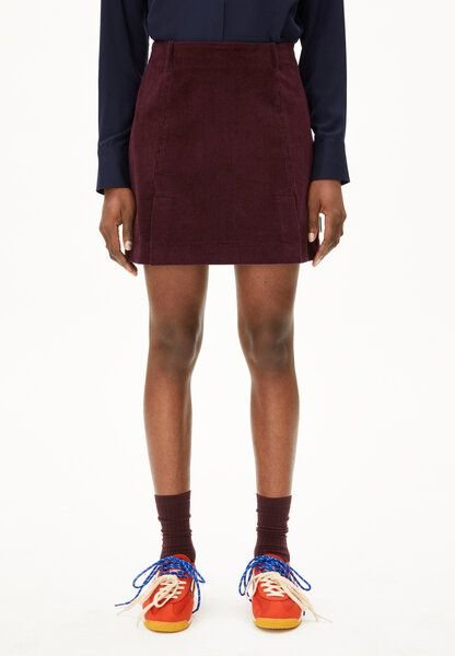 ARMEDANGELS ZALAIAA CORDUROY Damen Webrock aus Bio-Baumwoll Mix