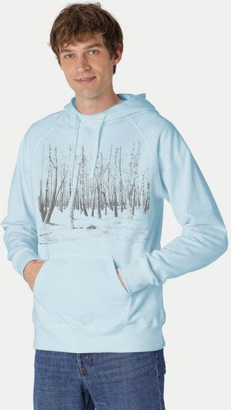 Peaces.bio - handbedruckte Biomode Hoodie Woodland Herren