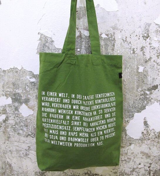 Lena Schokolade Stoffbeutel "Aufklärer" grün - verschiedene Motive