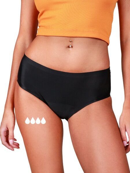 Mittelstarke Periodenunterwäsche - Nahtlos - Biozidfrei - 60°C - TAYNIE SEAMLESS