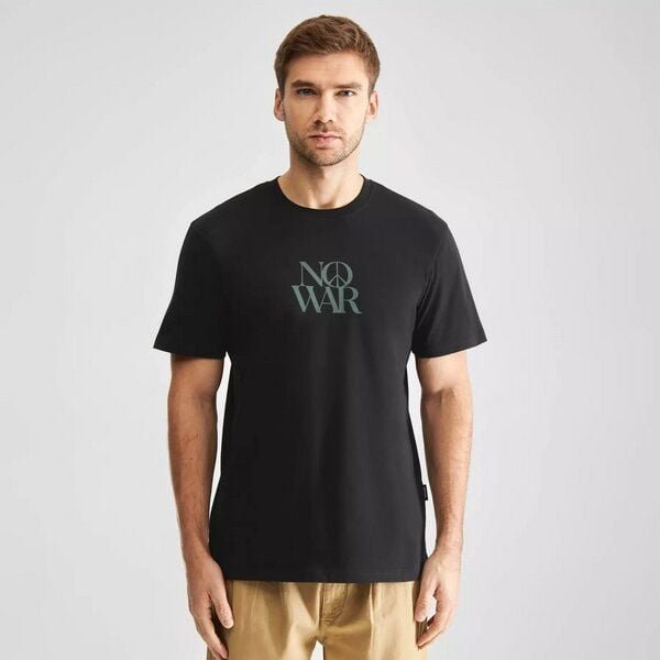 DEDICATED T-Shirt Stockholm "No War" - aus Bio-Baumwolle