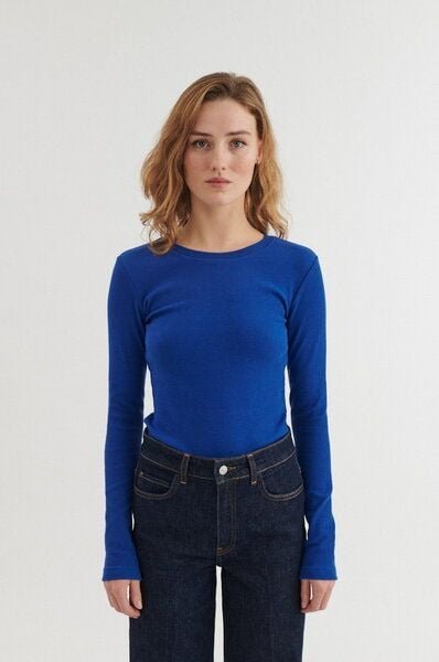 Basic Apparel LUDMILLA Langarmshirt aus Bio-Baumwolle