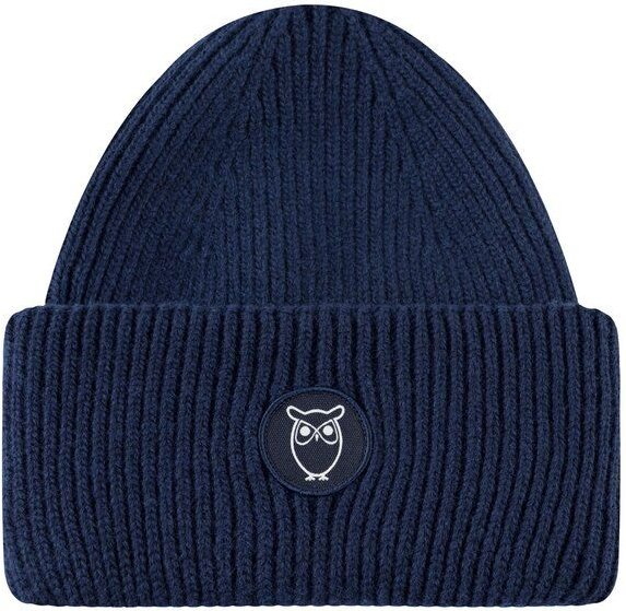 Thumbnail - KnowledgeCotton Apparel Big Rib Beanie-Mütze aus Lammwolle