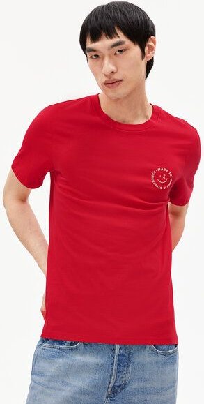 ARMEDANGELS JAAMES SMILEY Herren Regular T-Shirt aus Bio-Baumwolle