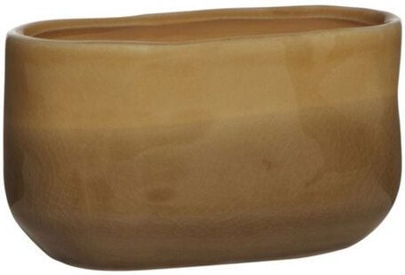Mitienda Shop Blumentopf Bowl amber Keramik