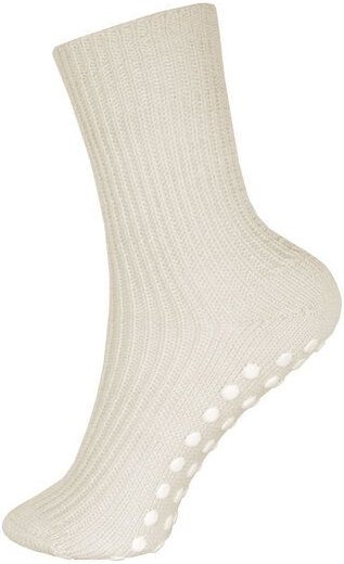 Hirsch Natur Baby Kinder Grobstrick Stopper Socken kbT Wolle